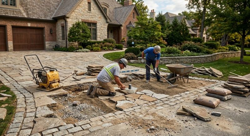 Driveway Pavers Installation Service